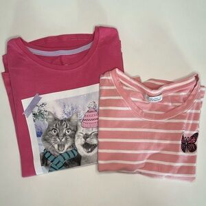 Kids Assorted Pink Tops - Lot of 2